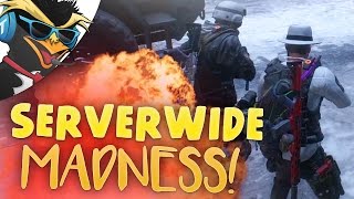 SERVERWIDE MADNESS  The Division 16 Dark Zone Funny Moments [upl. by Llemrej]