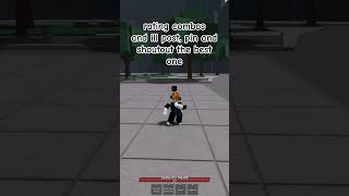 Best Combos In The Strongest Battlegrounds Roblox roblox tsb combo shorts op bestcombo [upl. by Anikahs]