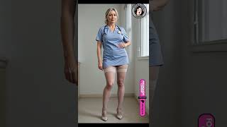 Our new video slideshow  Mature nurses wearing pantyhose Vol7 shorts [upl. by Ekard23]