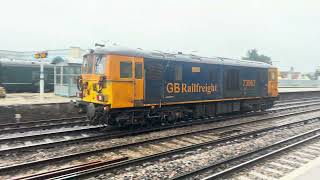 73963 ‘Janice’ 0Z73 Tonbridge West Yard to Tonbridge West Yard  Redhill Surrey 27th Sep 2024 [upl. by Lednam]