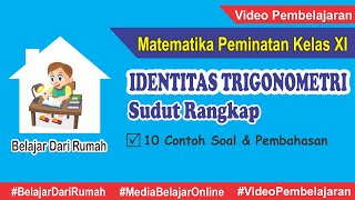 Identitas Trigonometri Sudut Rangkap Matematika Peminatan Kelas 11 [upl. by Notserk]