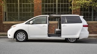 2016 Toyota Sienna review from Family Wheels [upl. by Elbring]