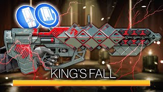 Outbreak Perfected GOD ROLL VS Kings Fall  Destiny 2 into the Light [upl. by Lyontine]