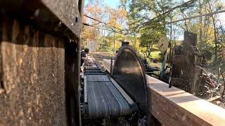 Sawing 2X8 Red Oak [upl. by Anauqcaj862]