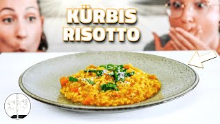 Kürbisrisotto  das cremigstes Risotto Rezept mit Hokkaido Kürbis [upl. by Atlee]