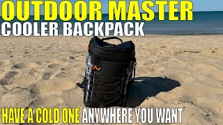 Outdoor Master Cooler Backpack Review  Take Cold Beverages with You Anywhere [upl. by Linnet768]