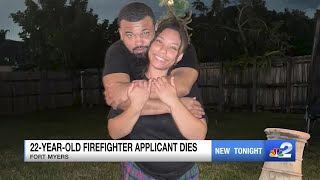 22yearold Fort Myers firefighter applicant dies after training [upl. by Diella]