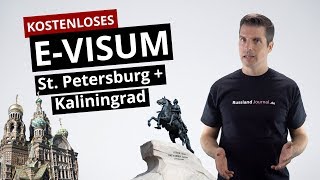 Kostenloses EVisum für St Petersburg und Kaliningrad [upl. by Yokoyama]