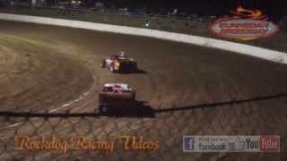 Darrell Kime  AMCA  hitting the wall at Gunnedah Speedway  14th February  Rockdog Racing Videos [upl. by Bej472]