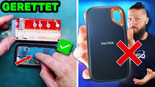 Externe Festplatte wird nicht erkannt Die Lösung✅ Sandisk SSD💽 Professionelle Datenrettung [upl. by Rahman]