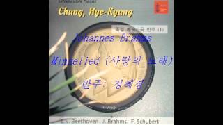 Brahms  Minnelied 사랑의 노래  Accompaniment [upl. by Radman]