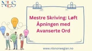 Forbedre skrivingen 20 avanserte erstatninger for vanlige uttrykk [upl. by Figge]