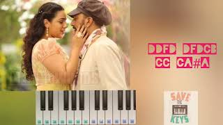 PodhavillayeSaluthillave Full song Keyboard notes savethekeys [upl. by Hajar]