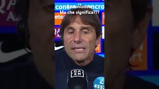 Antonio Conte post partita Inter  Napoli ma che significa  polemica con var [upl. by Aihseya449]