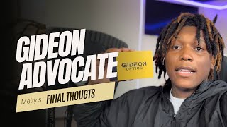 GIDEON ADVOCATE REVIEW MUST WATCH MELLY’S THOUGHTS 😳🔥 [upl. by Hulburt]