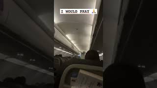 Major turbulence while flying threw thunderstorm aviation airplane flugzeug plane turbulence [upl. by Pen]