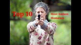 Carol Peletier Top 10 most badass moments [upl. by Chak461]