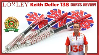 Loxley Keith Deller 138 Darts Review [upl. by Aivatco]