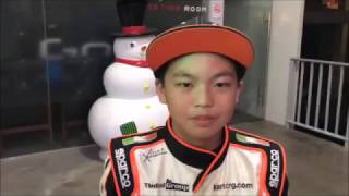 Quek Aidan MINI ROK STC ROK CUP KF1 Karting Circuit Singapore 2016 [upl. by Alyam515]