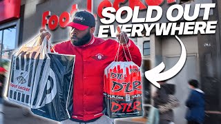 250K PAIR amp SOLD OUT EVERYWHERE LONG LINES FOR AIR JORDAN 4 BRED REIMAGINED VLOG [upl. by Atiekal278]