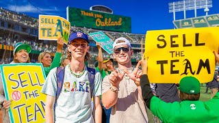 The Truth About Oakland’s Final MLB Game [upl. by Rimahs]