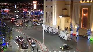 LVMPD investigating shooting involving an officer at the South Point Hotel and Casino [upl. by Ailed157]