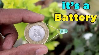 How to make a battery using Coins  Coin Battery [upl. by Tristram]