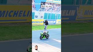 Standing Ovation 🍑💦 Public Reaction 🥵motogp automobile motorsport racing motorgirl motorcycle [upl. by Dnomder]