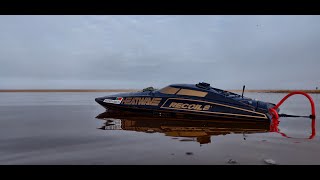 ProBoat Recoil Heatwave MOD on 5s made 106kmh [upl. by Enitsirt]