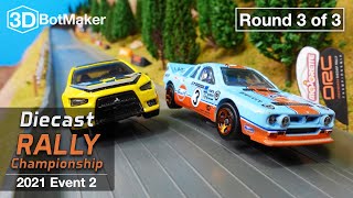 Diecast Rally Car Racing  Event 2 Round 3 of 3  DRC Championship [upl. by Aemat]