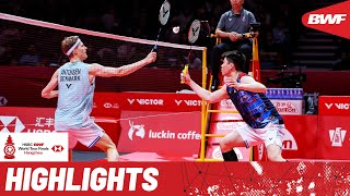 Anders Antonsen goes up against Lee Zii Jia in Group A [upl. by Leahey]