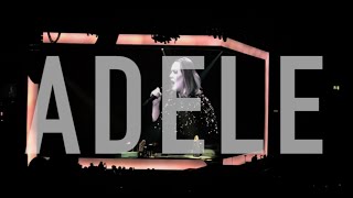 Adeles Microphone Stops Working So Crowd Take Over  Adele Live Tour 2016  Birmingham 0204 [upl. by Anilys]