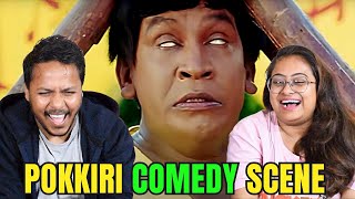 Pokkiri Full Movie Comedy REACTION  Part 1 [upl. by Jair]