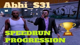 GTA Vice City Android Speedrun Progression AbhiS31 [upl. by Aisayn]