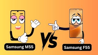 Samsung galaxy m55 vs Samsung galaxy f55Samsung Galaxy M55 vs F55 MidRange Smartphone Battle [upl. by Amandy]