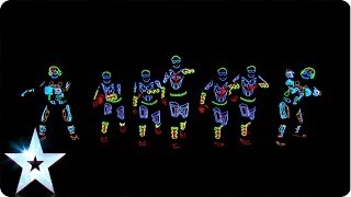 Electro Techno Dance Act  Light Balance  Britains Got Talent 2014 [upl. by Julia1]