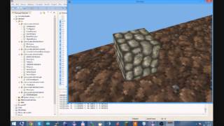 Java OpenGL 3D game test [upl. by Eenalem]