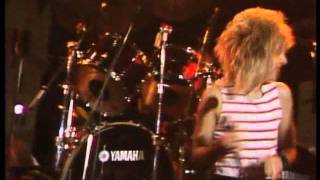 Cmon Lets Go  Girlschool  Live 1984 Running Wild Tour [upl. by Eirovi473]