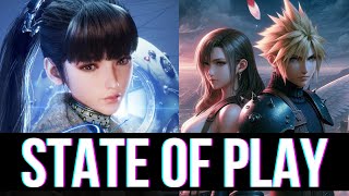 EXPECTATIVAS PARA O STATE OF PLAY FF VII REBIRTH STELLAR BLADE RISE OF THE RONIN E MUITO MAIS [upl. by Tam]