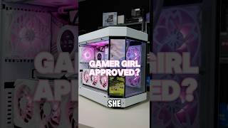 RTX 4070 Gamer Girl Gaming PC White Case Killer Specs amp RGB shorts [upl. by Ariait]