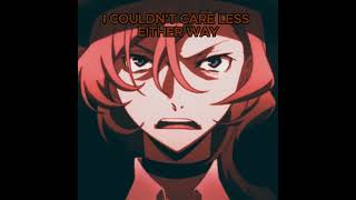 My R Sayaka amp Chuuya Edit sayaka chuuya [upl. by Cyrilla]