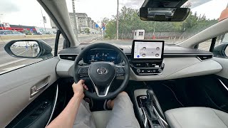 Toyota Corolla Sedan 2024 Test Drive POV  No Comment [upl. by Hcire852]