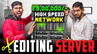 ₹500000 Editing Server  தெறிக்க விடலாமா 🔥  10Gbs High Speed Network 🚀 [upl. by Abbottson322]