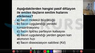 Online TUS Dersleri  Farmakoloji  Genel Farmakoloji FarmaKokinetik Farmakodinamik  Nettekurs [upl. by Cornel]