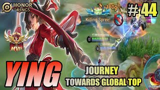 YING Jungler AssassinFighter Honor of Kings HOK  journey to the global top  Ranked  44 [upl. by Elbert]