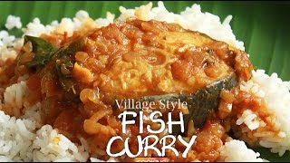 Village Style FISH CURRY  Home Cooking [upl. by Rooker479]