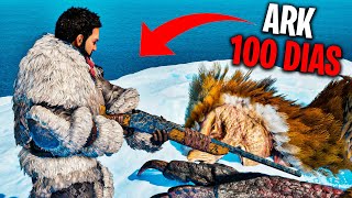 ¡SOBREVIVIENDO 100 DIAS en ARK Survival ASCENDED  TAMEOS EN LA NIEVE [upl. by Dub992]