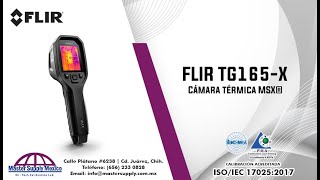 FLIR TG165 X Cámara térmica MSX® [upl. by Luapnaes402]