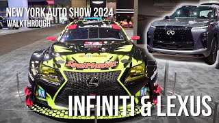 Full Tour of the 2024 New York International Auto Show Part 4 Hyundai Lexus amp Infiniti [upl. by Amaras]