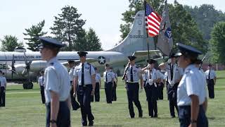 2024 Civil Air Patrol Wisconsin Wing Encampment Pass in Review and Parade Highlights [upl. by Airotkiv]